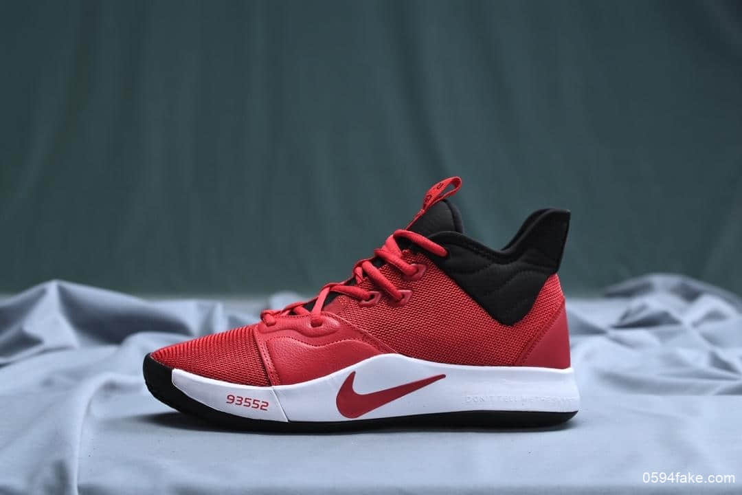 耐克Nike PG3 Black EP保罗乔治三代黑曼巴公司级版本男子实战篮球鞋 货号：AO2608-600