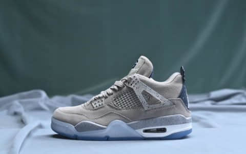 耐克Air Jordan 4 Georgetown PE乔丹4代AJ4代纯原版本中帮复古休闲运动文化实战篮球鞋 货号：AJ4-1043505