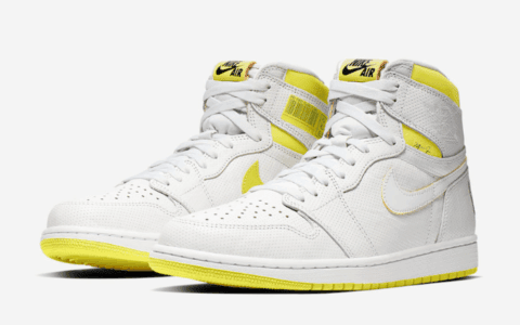 条形码Air Jordan 1 “First Class Flight”释出官图！ 货号：555088-170