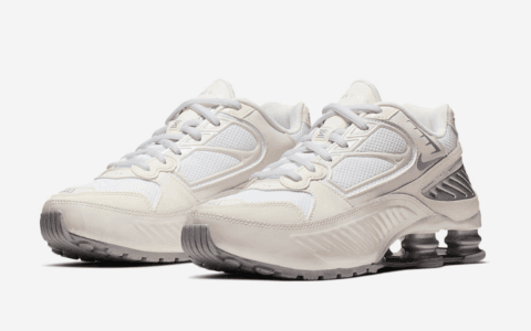 这个奶油白看得我心都化了！Nike Shox Enigma“Phantom”明日发售！冲鸭！ 货号：BQ9001-003