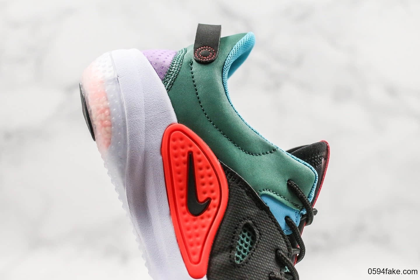 耐克NIKE JOYRIDE CC ATOMIC VIOLET公司级版本全新颗粒跑鞋可视后跟半透明填充BOOST颗粒款休闲慢跑鞋 货号：AO1742-001