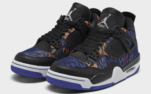 Air Jordan 4“ Rush Violet”释出最新实物图！穿上它就是最酷小姐姐！ 货号：BQ9043-005