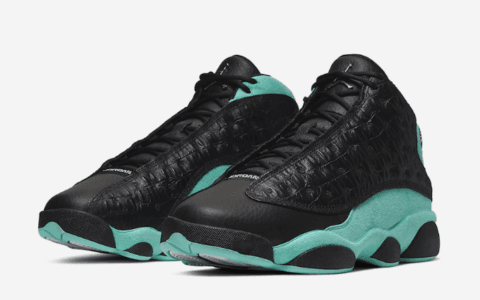 质感奢华！Air Jordan 13“ Island Green”官图释出！ 货号：414571-030