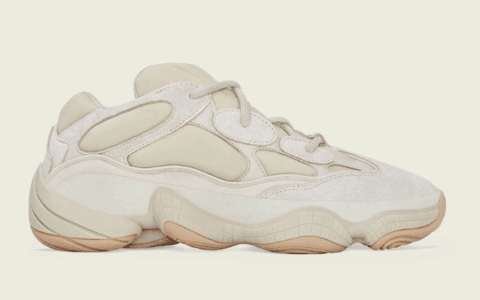 Adidas Yeezy 500 “Stone”官图释出！全家族尺码本月发售！