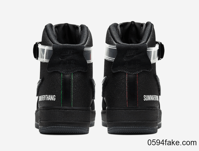 高规格之作！Lauren Halsey x Nike Air Force 1 High“ Los Angeles”下月发售！ 货号：CU3052-001