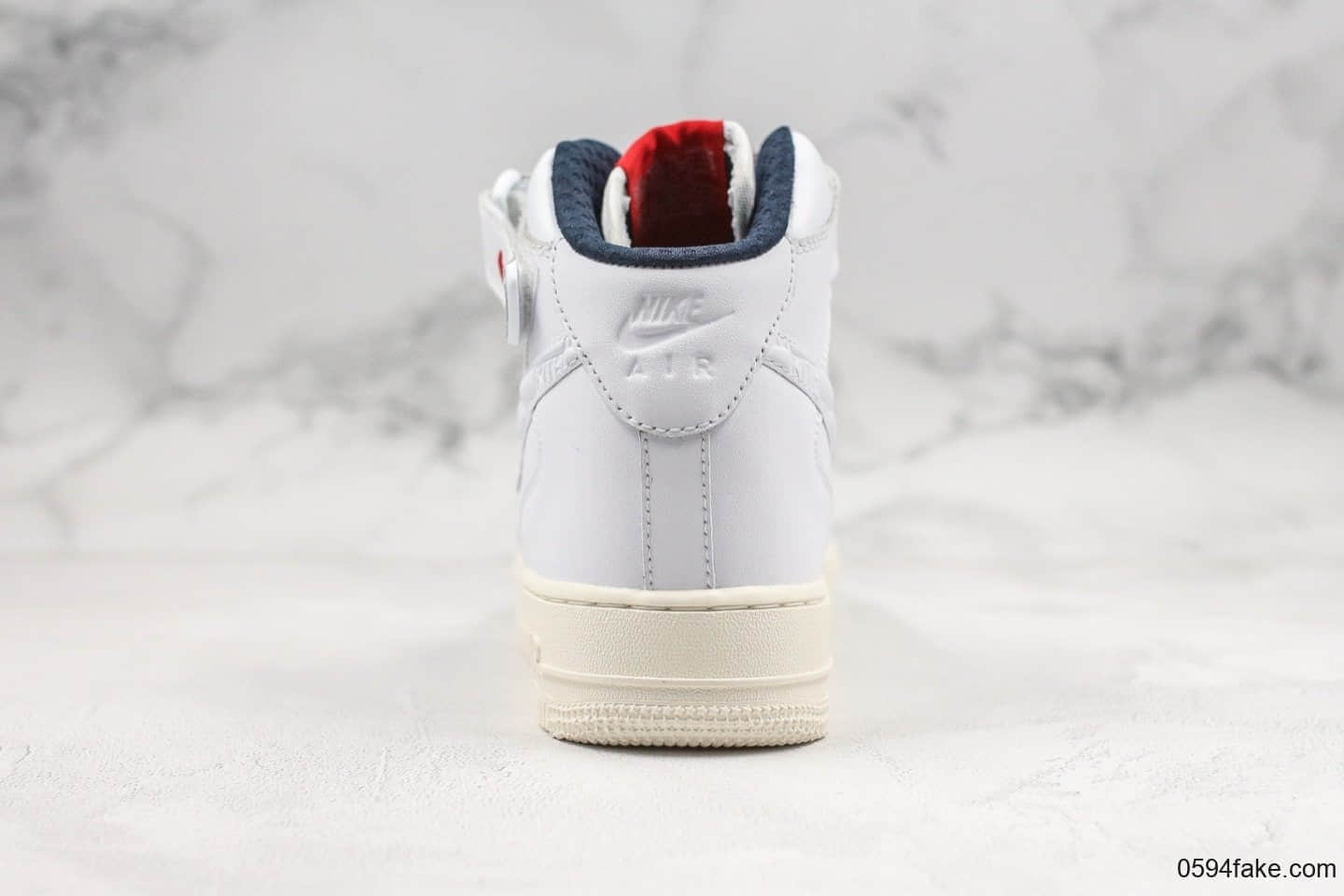 耐克Nike Air Force1 Ronnie Fieg x KITH纯原版本空军一号超级联名鞋款双勾白蓝墨绿配色内置全掌气垫原档案数据开发 货号：CU2980-195