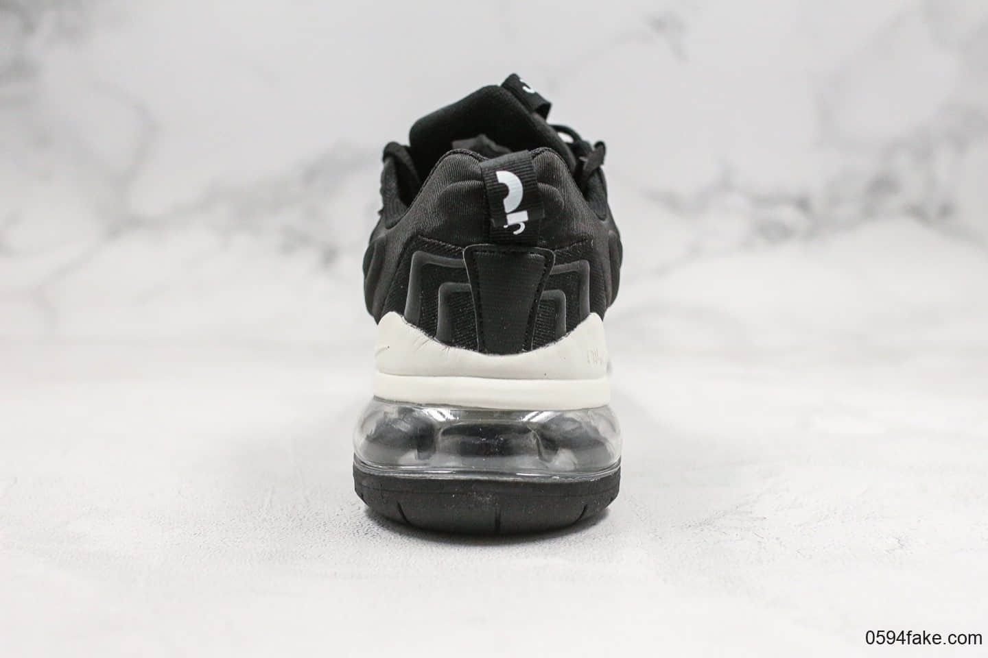 耐克Nike Air Max 270 SE纯原版本混合科技半掌气垫max270气垫鞋黑白配色内置可视半掌气垫原楦头纸板打造 货号：CD6870-406