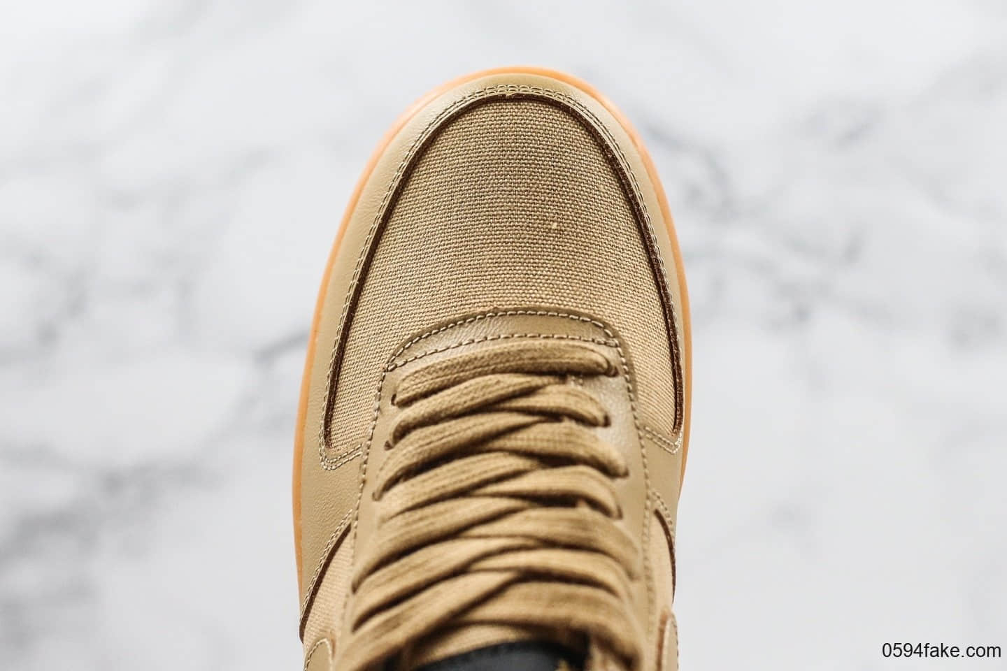 耐克Nike Air Force 1 ´07 Low Premium GORE-TEX纯原版本空军一号卡其土黄灰户外机能防水经典百搭休闲运动板鞋内置全掌Sole气垫 货号：CK2630-100