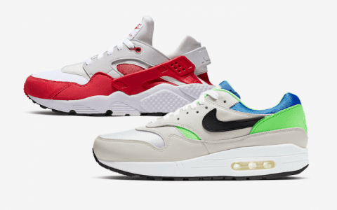 两双OG元年配色的经典鞋款！Nike DNA Series “87 x 91”套装1月15日发售！ 货号：AR9863-900