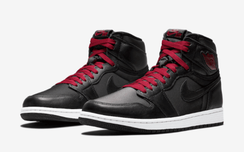 黑红丝绸AJ1“ Black Satin”释出官图！下周六发售！ 货号：555088-060