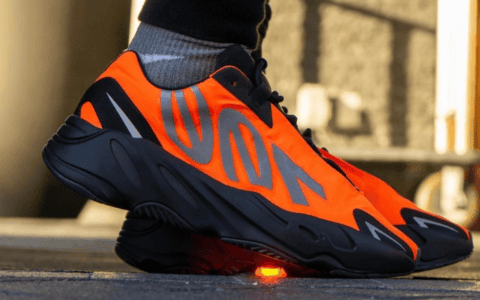 椰子700兄弟鞋型！adidas 700 MNVN“ Orange”将于2月28日发售！ 货号：FV3258