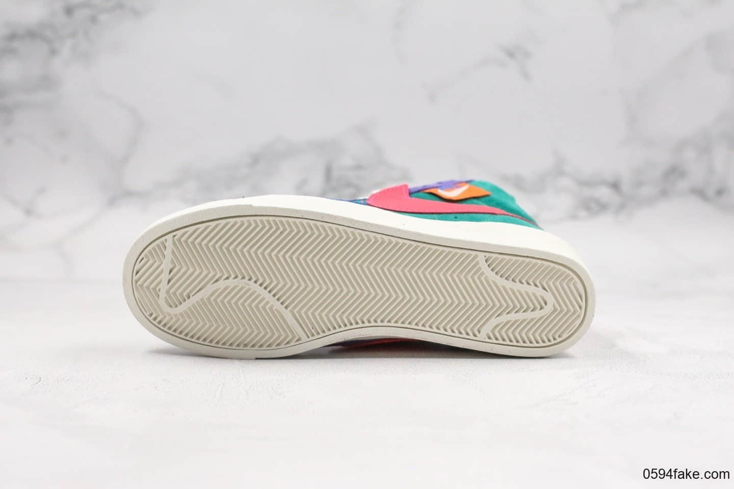耐克Nike Blazer Mid纯原版本中帮开拓者马卡龙板鞋原档案数据开发原楦头纸板打造 货号：CQ7786-561