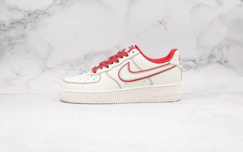 耐克Nike Air Force 1 '07 LV8 3M纯原版本低帮空军一号满天星红白兔八哥内置气垫原盒原标鞋面高清洁度 货号：315122-707