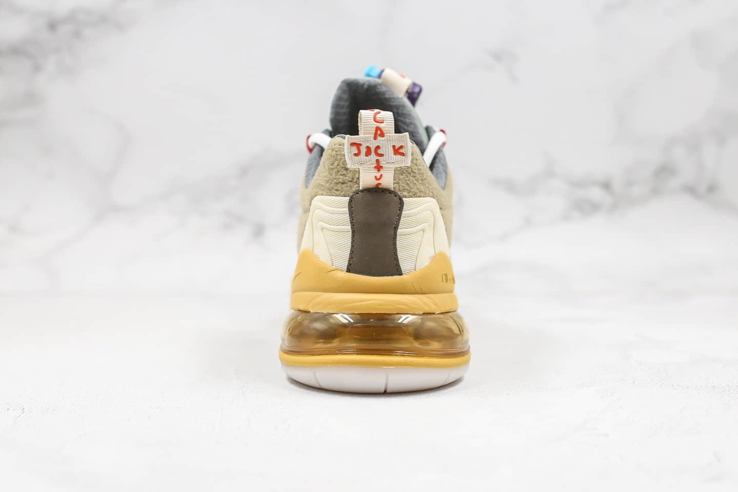耐克Nike Air Max 270 DC2纯原版本三代Max270气垫鞋棕色内置全掌React缓震大底原楦头纸板一比一打造 货号：CT2864-400