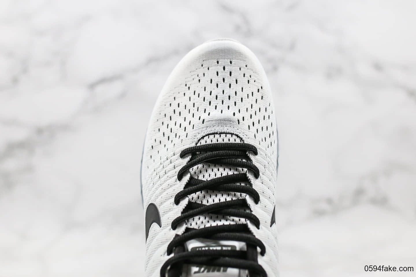 耐克Nike Air Max 2017纯原版本大气垫白黑色原档案数据开发原盒原标 货号：849559-100