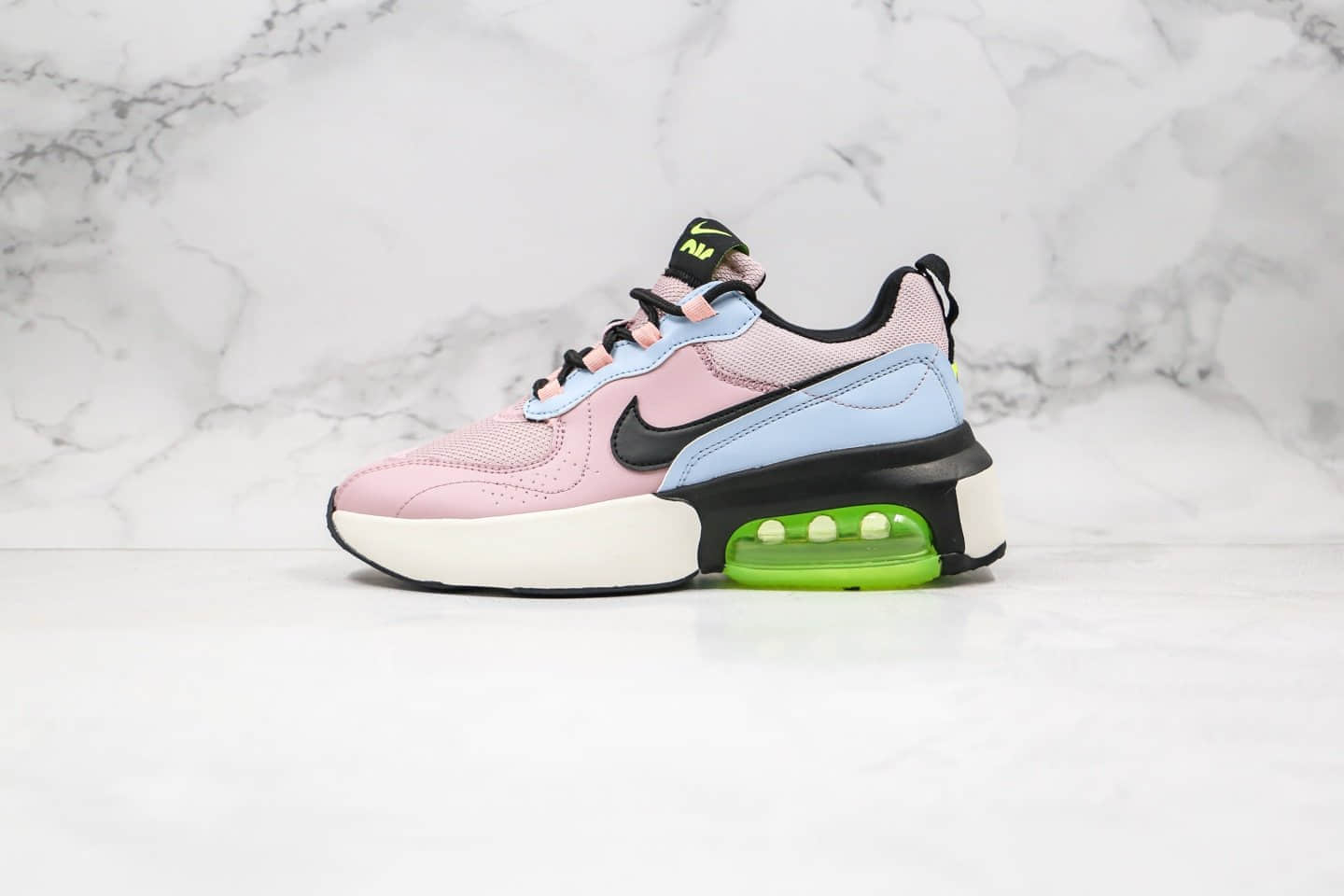 耐克NIKE AIR MAX VERONA纯原版本半掌气垫鞋邓紫棋同款黑粉色内置真实可视气垫区别市面通货版本 货号：CI9842-500