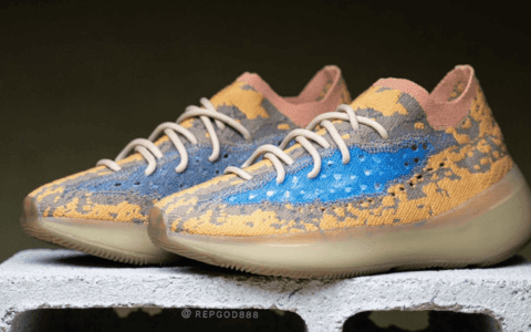 Yeezy Boost 380 “Blue Oat”释出最新实物图！还有满天星版本！