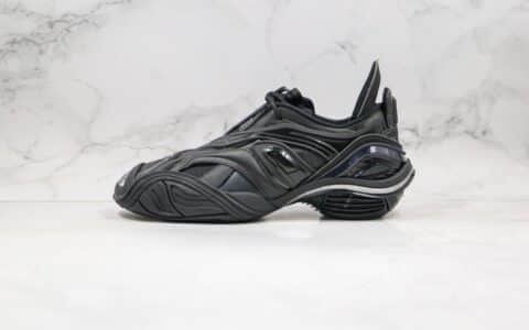 巴黎世家Balenciaga tyrex Sneaker Bicol Or Rubber Mesh Not Wash Black纯原版本复古老爹鞋第五代黑色原鞋开模正确细节全网首家实拍