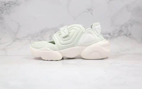 耐克Nike Aqua Rift Summit White纯原版本分脚趾二代淡绿色老爹鞋原盒配件原楦头纸板打造 货号：CW7164-100