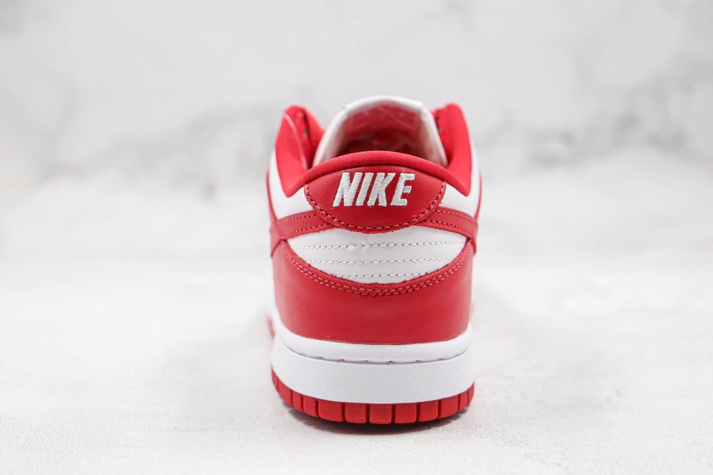 耐克Nike SB Dunk Low ST.JHONS纯原版本低帮肯塔基大学SB板鞋白红色原档案数据开发 货号：CU1727-100