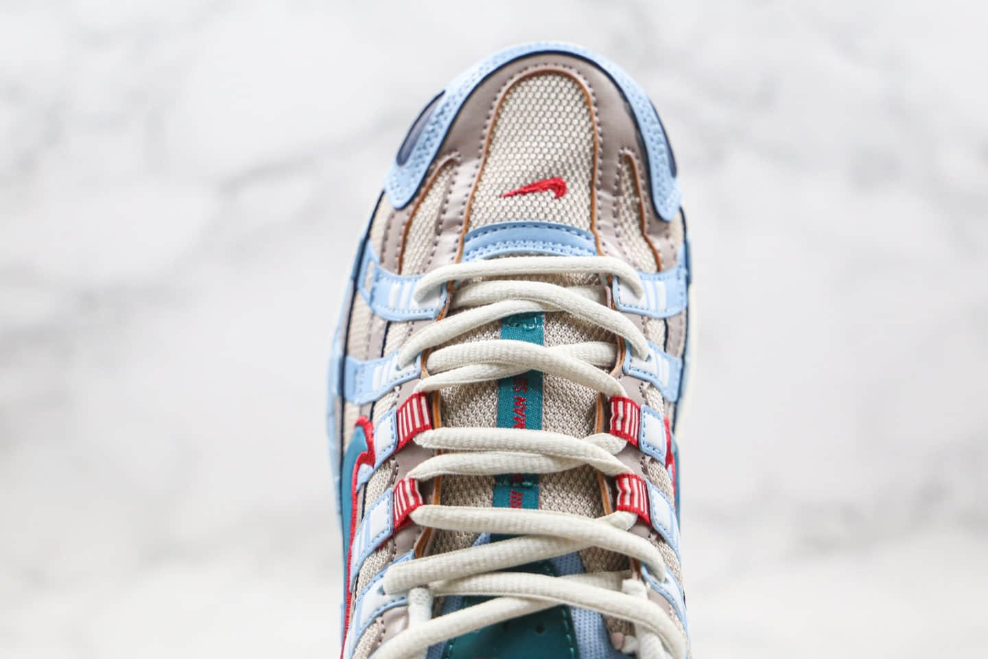 耐克Nike P-6000纯原版本复古老爹鞋蓝红色原盒原标原档案数据开发 货号：CK2961-131