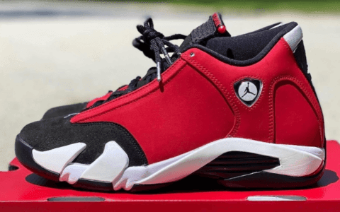 浓郁公牛氛围！全新AJ14“Gym Red”将于7月2日发售！ 货号：487471-006