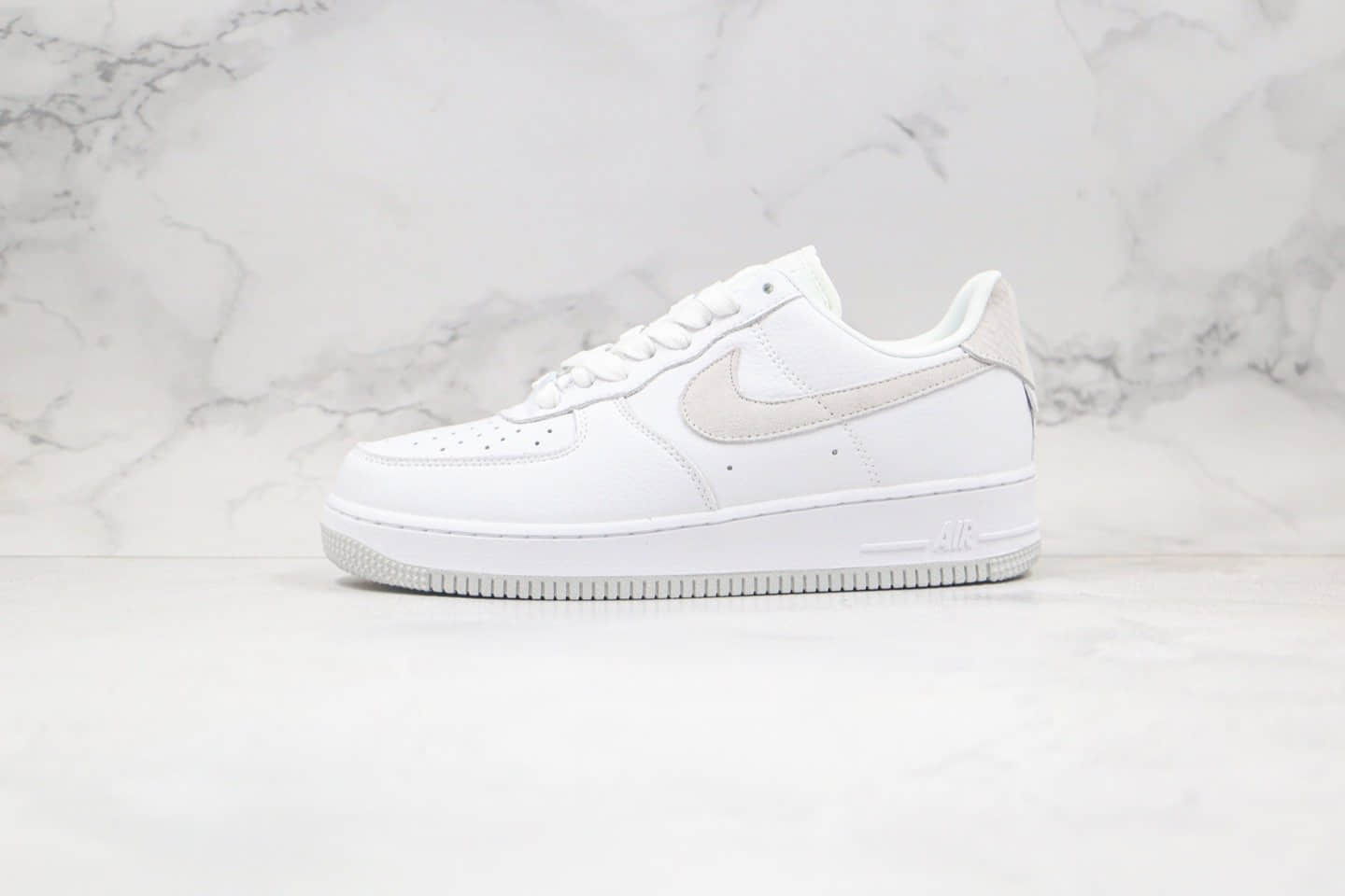 耐克Nike Air Force 1 Low纯原版本低帮空军一号白灰色灰钩配色内置气垫原档案数据开发 货号：CN2873-100