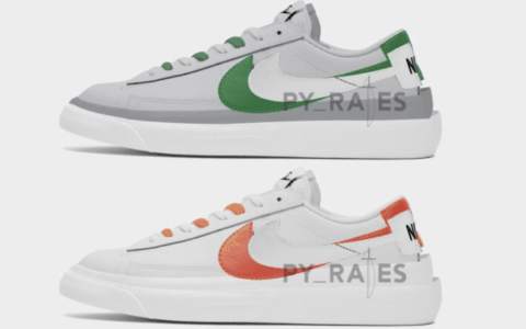 Sacai x Nike新联名渲染图曝光！还是熟悉的解构手法！