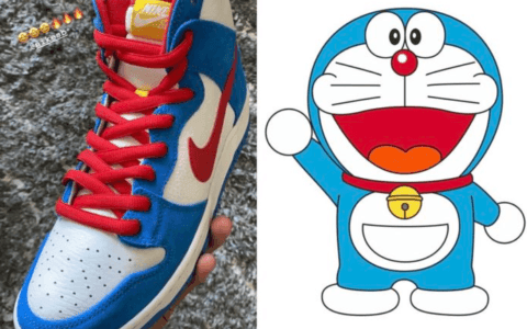 庆祝哆啦 A 梦诞生50周年！机器猫Nike SB Dunk High惊艳亮相！