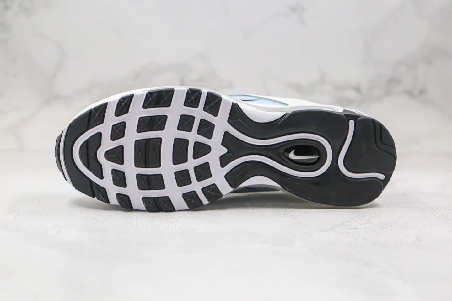 耐克Nike Wmns Air Max 97纯原版本子弹头Max97气垫鞋渐变白粉黄米白色慢跑鞋内置真实气垫 货号：CZ6087-102