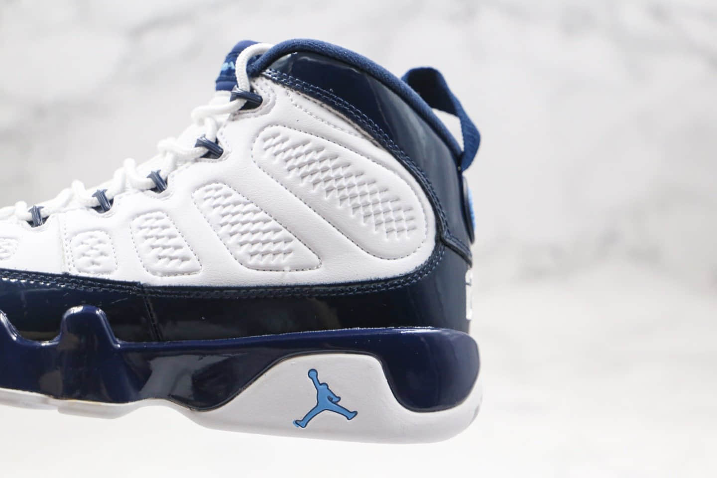 乔丹Air Jordan 9 UNC纯原版本全明星配色AJ9北卡蓝配色篮球鞋原档案数据开发支持实战 货号：302370-145