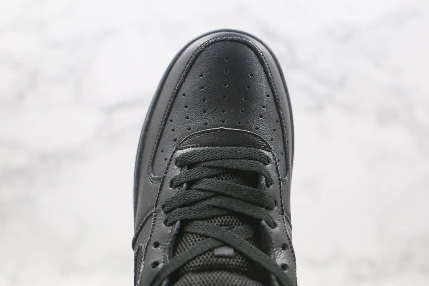 耐克Nike Air Force 1 Low Cut-Out纯原版本低帮空军一号镂空编织勾黑橙色板鞋内置气垫 货号：DC1429-002