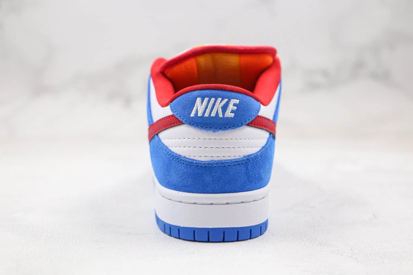 耐克Nike SB Dunk Low Doraemon纯原版本低帮SB DUNK哆啦A梦机器猫红蓝色板鞋原档案数据开发