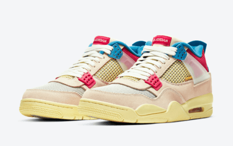 Union x AJ4 “Guava Ice”官图释出！但... 货号：DC9533-800