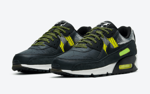 3M x Nike Air Max 90联名首度曝光！设计独特！ 货号：CZ2975-002