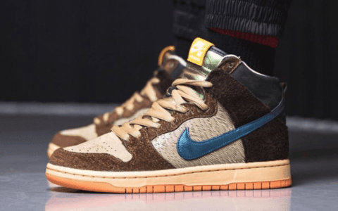 绿头野鸭配色！Concepts x Nike SB Dunk High“ Duck”上脚图释出！