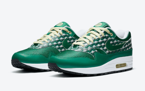 清爽雪碧配色！Nike Air Max 1 PRM“ Pine Green”即将回归！ 货号：CJ0609-300