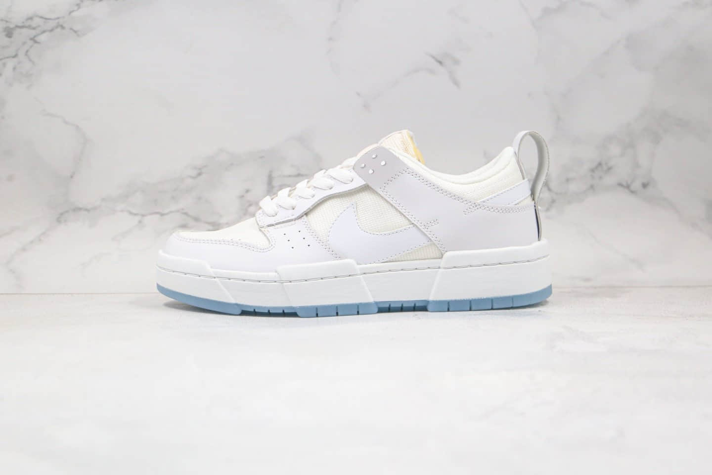 耐克Nike Dunk Low Disrupt公司级版本低帮SB DUNK白色结构老爹鞋内置Zoom气垫 货号：CK6654-001