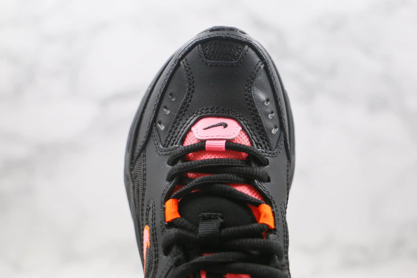 耐克Nike M2K Tekno纯原版本复古老爹鞋M2K黑粉色原档案数据开发 货号：AV4789-008