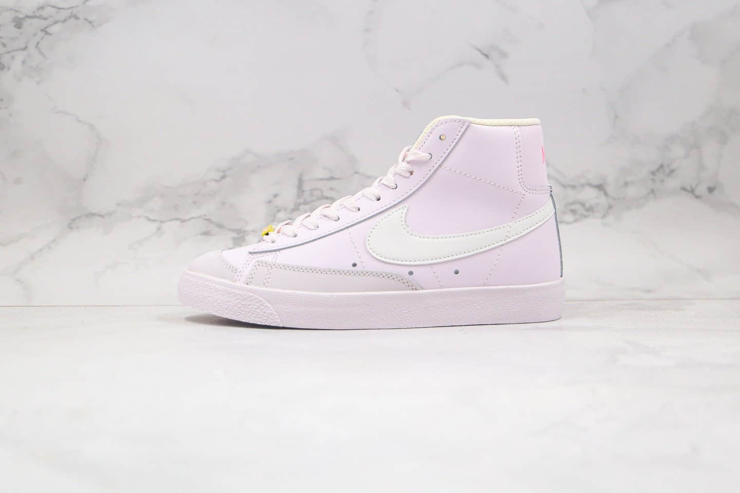 耐克NIKE ZOOM BLAZER MID纯原版本中帮开拓者浅紫色硫化板鞋原鞋开模一比一打造 货号：CZ0376-500