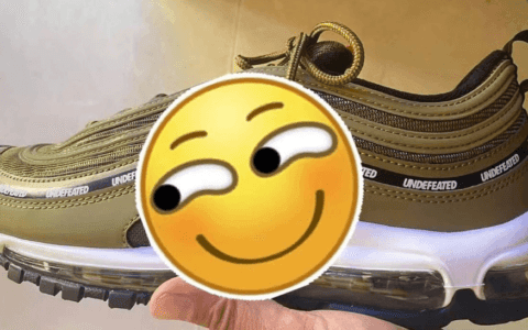 天价联名复刻！？Undefeated x Nike Air Max 97实物首度曝光！ 货号：DC4830-300