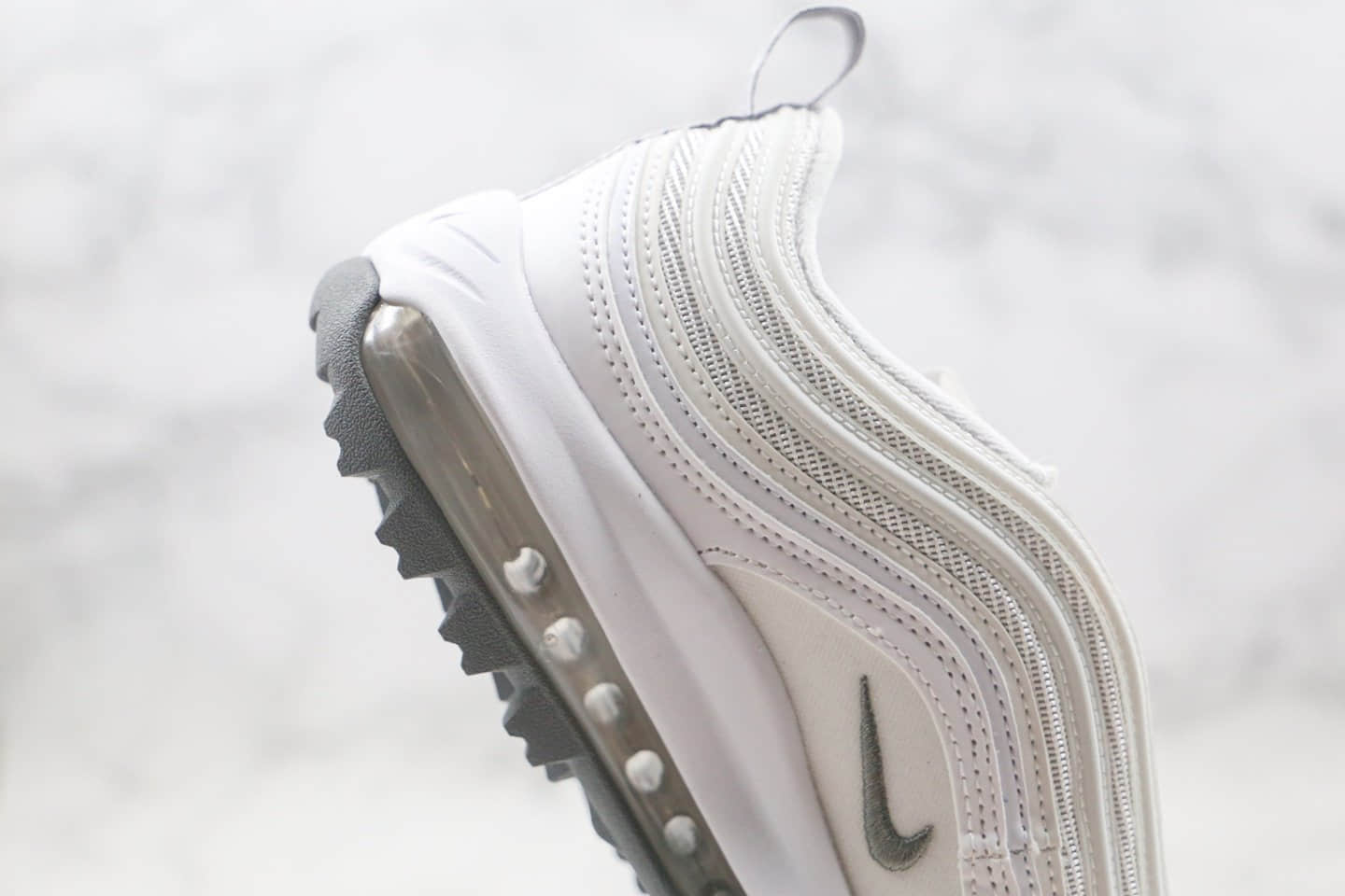 耐克Nike Golf Air Max 97纯原版本高尔夫球鞋跨界联名款Max97子弹头气垫鞋内置真小潘气垫 货号：CI7538-100