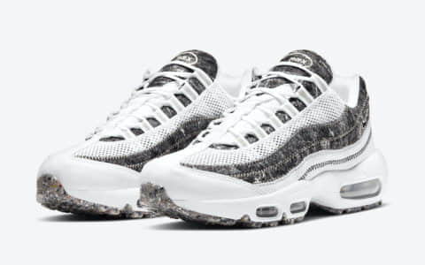 黑白奥利奥配色！全新可回收Air Max 95即将登场！ 货号：CV8830-100
