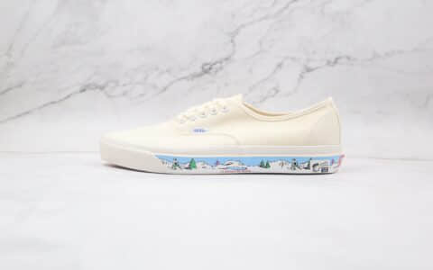 万斯Vans Authentic 44 DX公司级版本低帮安纳海姆滑雪涂鸦硫化板鞋原厂硫化大底