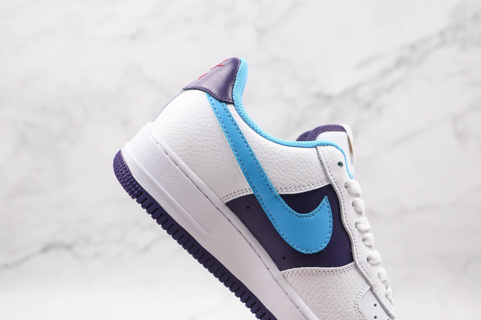 耐克Nike Air Force 1 HO20 BG纯原版本低帮空军一号白黑蓝色板鞋原档案数据开发 货号：CT3841-100