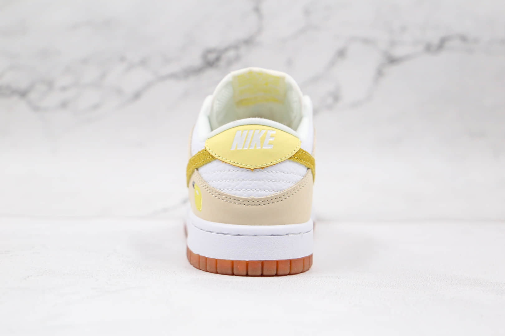 耐克Nike Dunk Low Lemon Drop纯原版本低帮DUNK柠檬米白黄板鞋原楦头纸板打造 货号：DJ6902-700