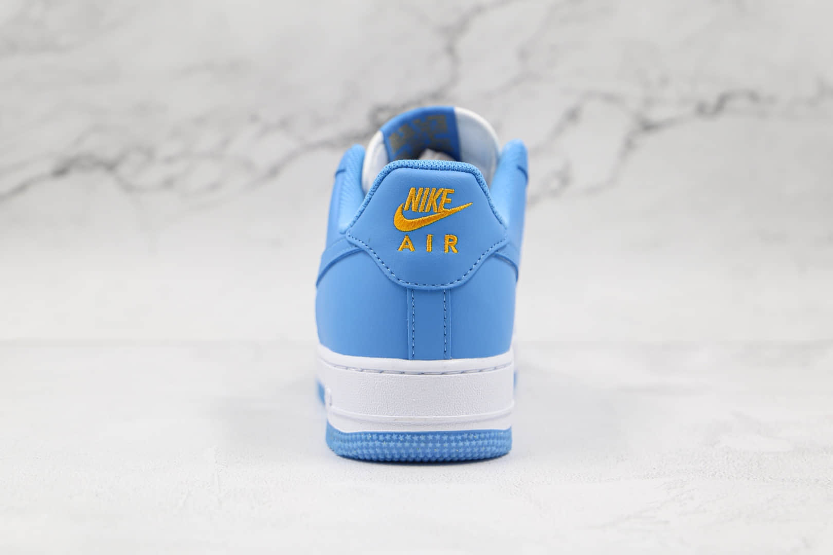 耐克Nike AIR FMRCE 1纯原版本低帮空军一号北卡蓝板鞋内置气垫原盒原标 货号：CT1989-441