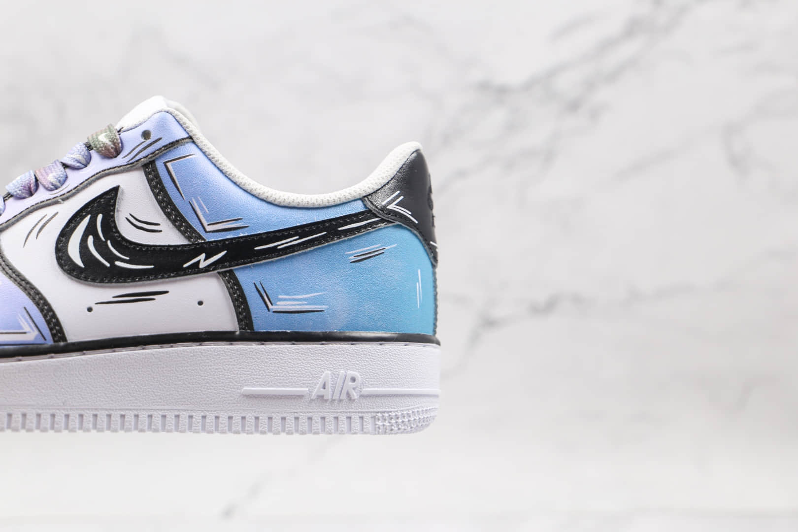耐克Nike Air Force 1 Low 07纯原版本低帮空军一号二次元棉花糖涂鸦板鞋内置气垫 货号：CW2288-211