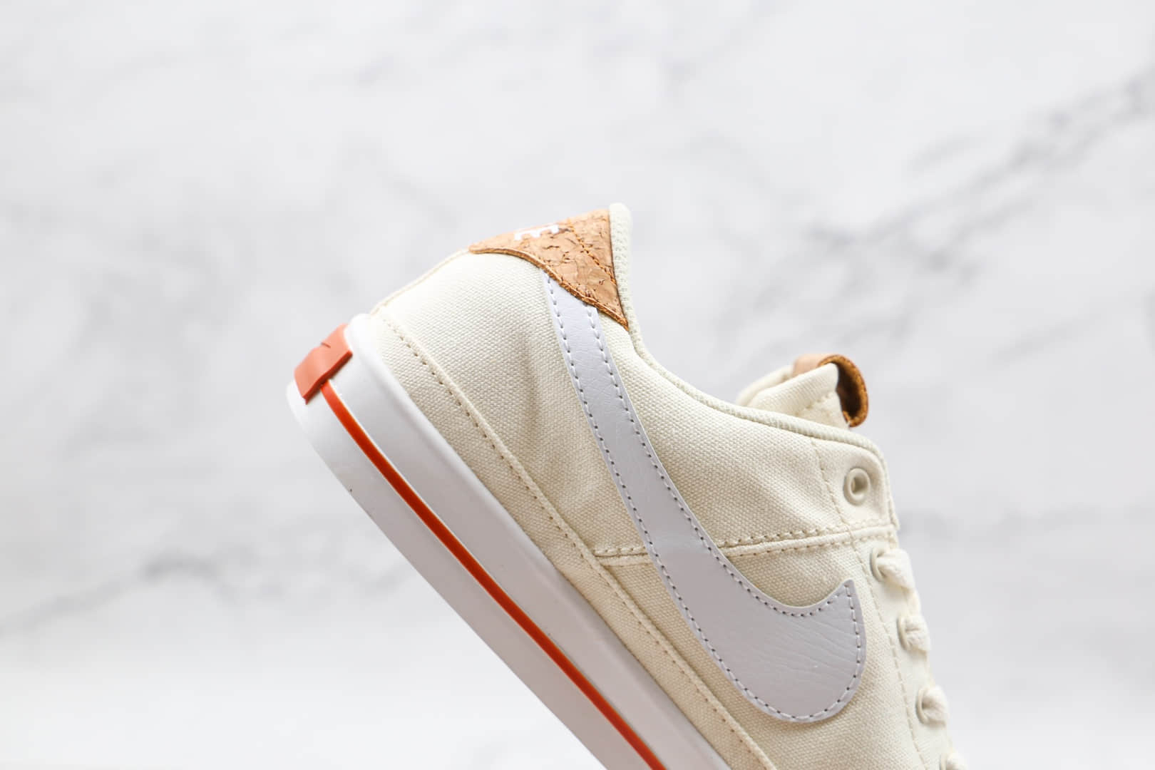 耐克Nike Court Legacy纯原版本帆布鞋米白复古板鞋原盒原标 货号：DC7904-100