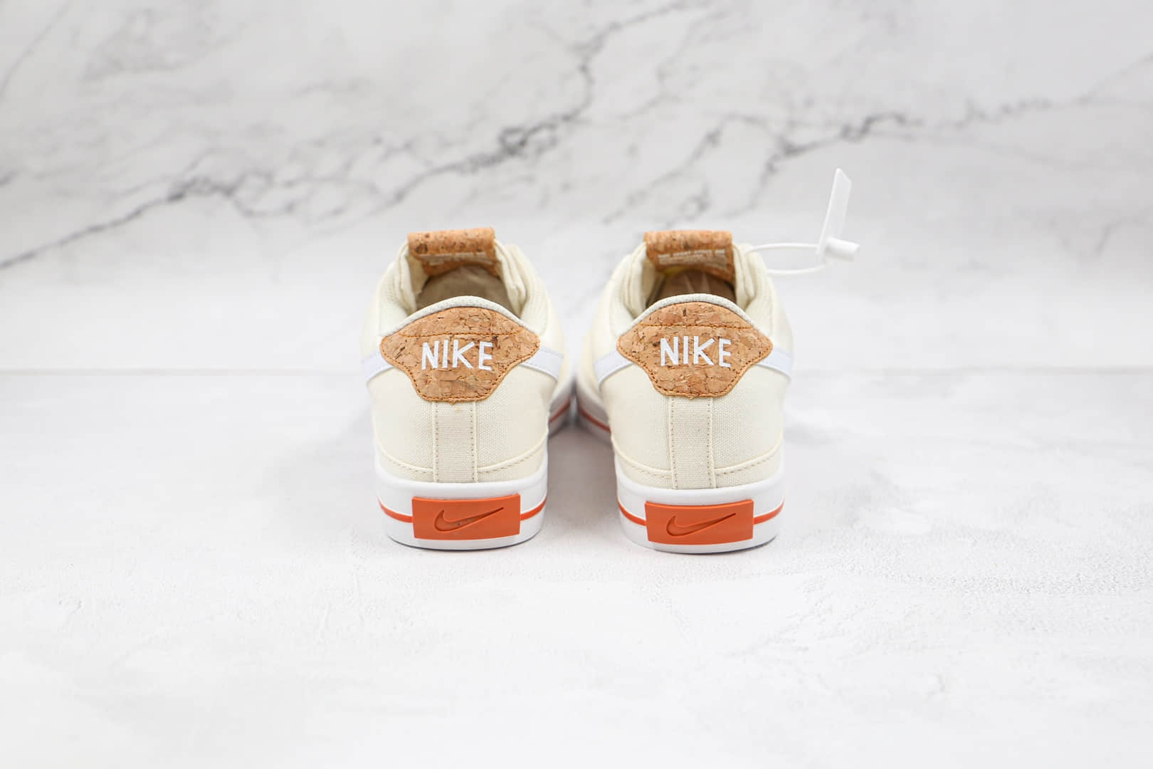 耐克Nike Court Legacy纯原版本帆布鞋米白复古板鞋原盒原标 货号：DC7904-100